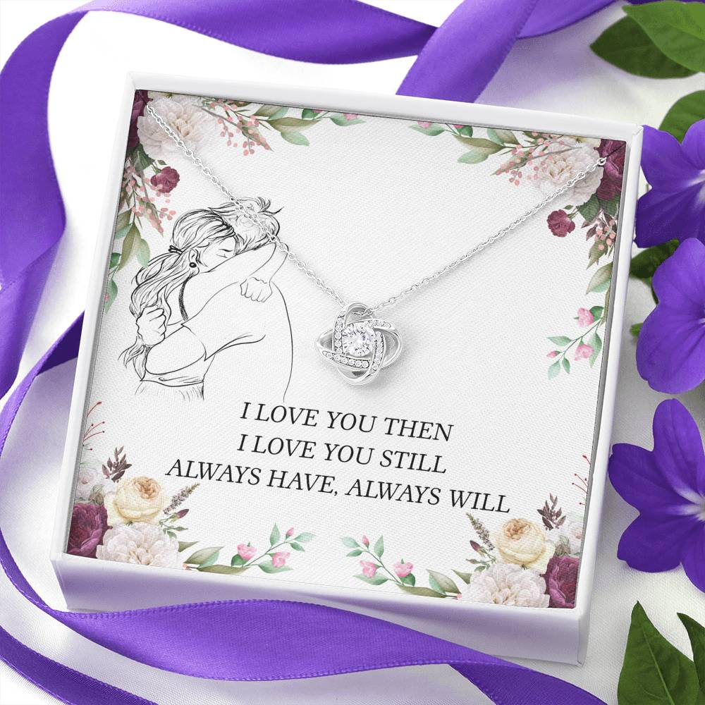 To My Wife Love Knot Necklace