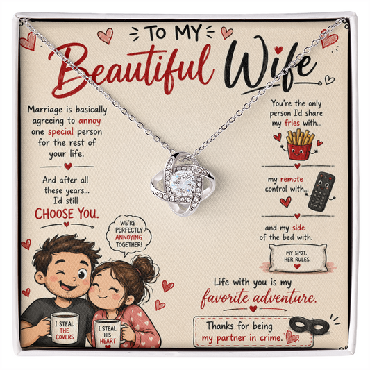 Para mi esposa: Todavía te elegiría collar