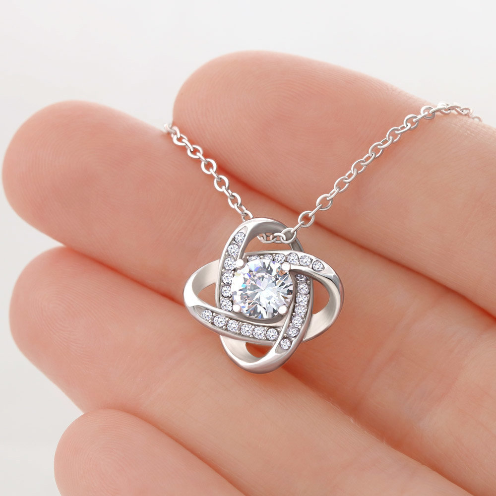 To My Wife Love Knot Necklace