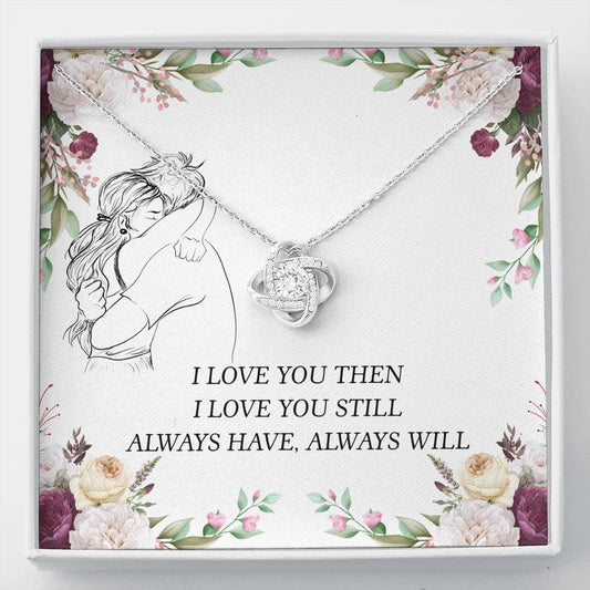 To My Wife Love Knot Necklace